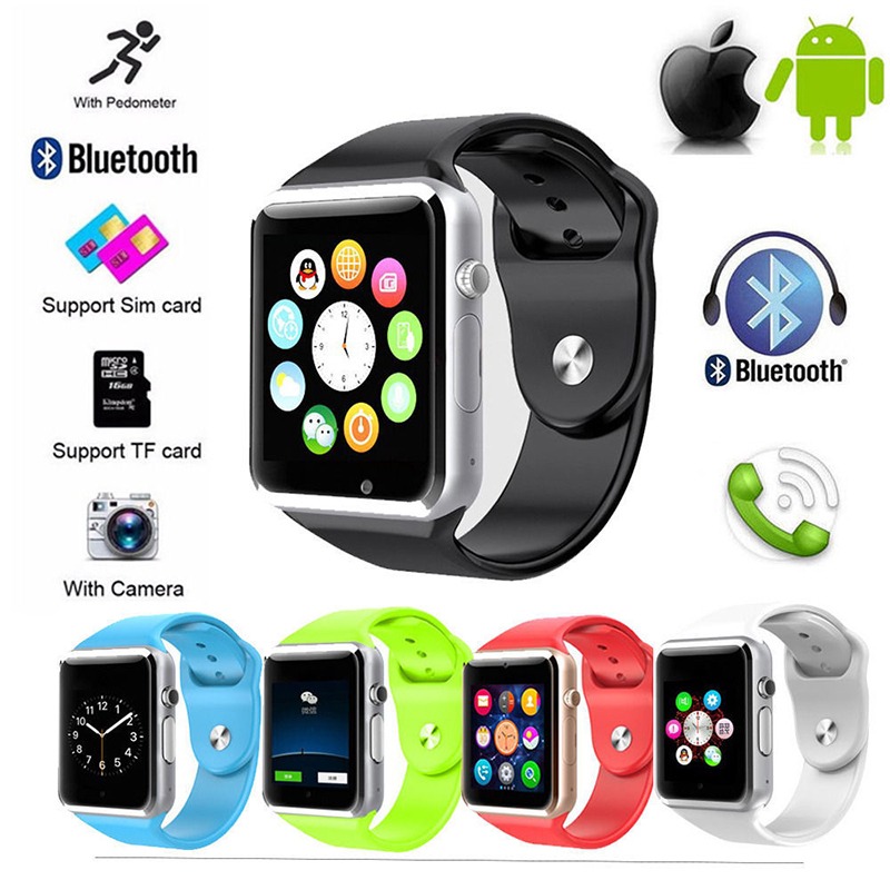 A1 Bluetooth Smartwatch with Simcard microSD Slots for Android iOS - Image 11