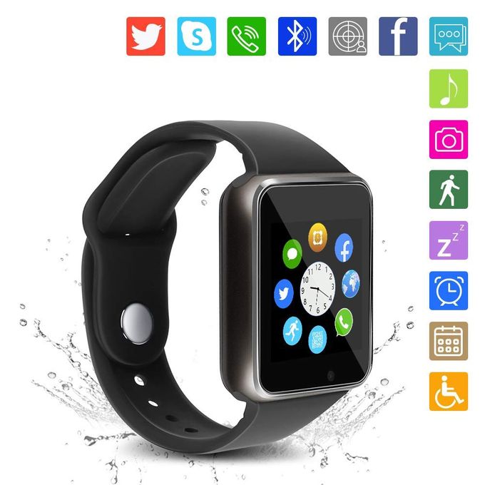 A1 Bluetooth Smartwatch with Simcard microSD Slots for Android iOS - Image 3