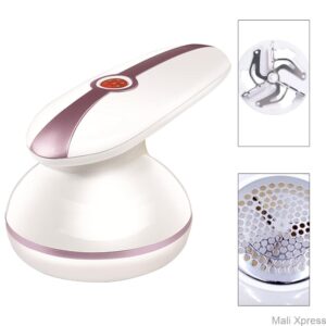 Electric Lint Remover Fabric Shaver USB Rechargeable Fuzz Trimmer 6-Blade Safety Lock Portable & Cordless for Clothes Sweaters Furniture