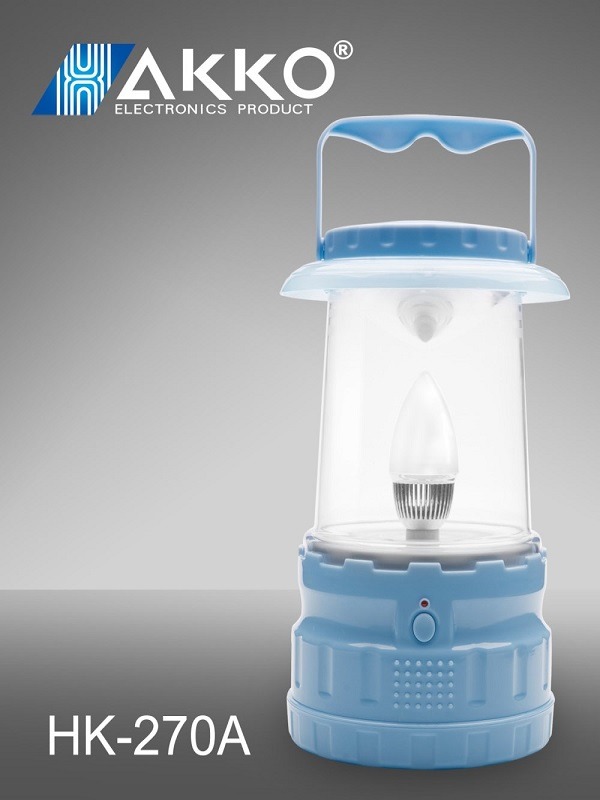 Hakko HK-270A Portable LED Lamp Emergency Rechargeable Camping Lantern - Image 2