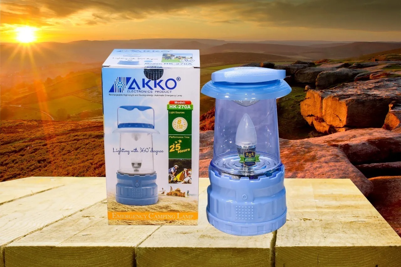 Hakko HK-270A Portable LED Lamp Emergency Rechargeable Camping Lantern - Image 4